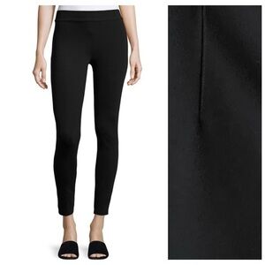 Vince Black Back Seam Ponte Pull On Pants S
